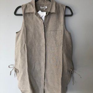 NWT Club Monaco Linen Tunic - Size S